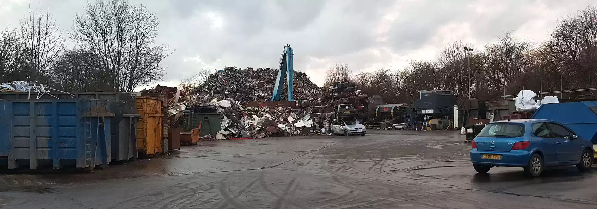 Scrap Yard in Long Eaton, Nottinghamshire